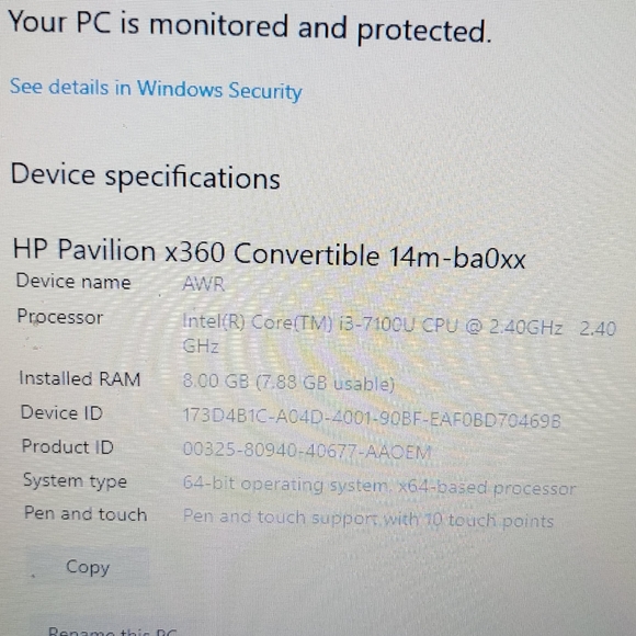 Hp Convertible Laptop - Picture 5 of 8